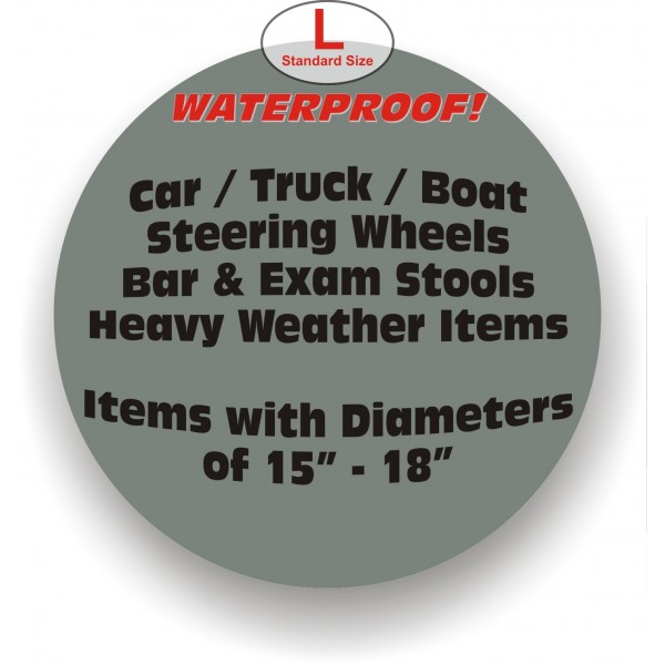 CC/Waterproof Stretchable Covers - L - Standard 15" - 18"
